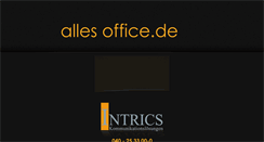 Desktop Screenshot of intrics.de